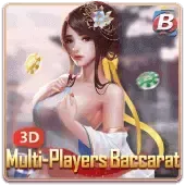 3D Maramihang Manlalaro Baccarat